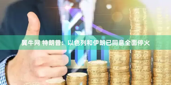 翼牛网 特朗普：以色列和伊朗已同意全面停火